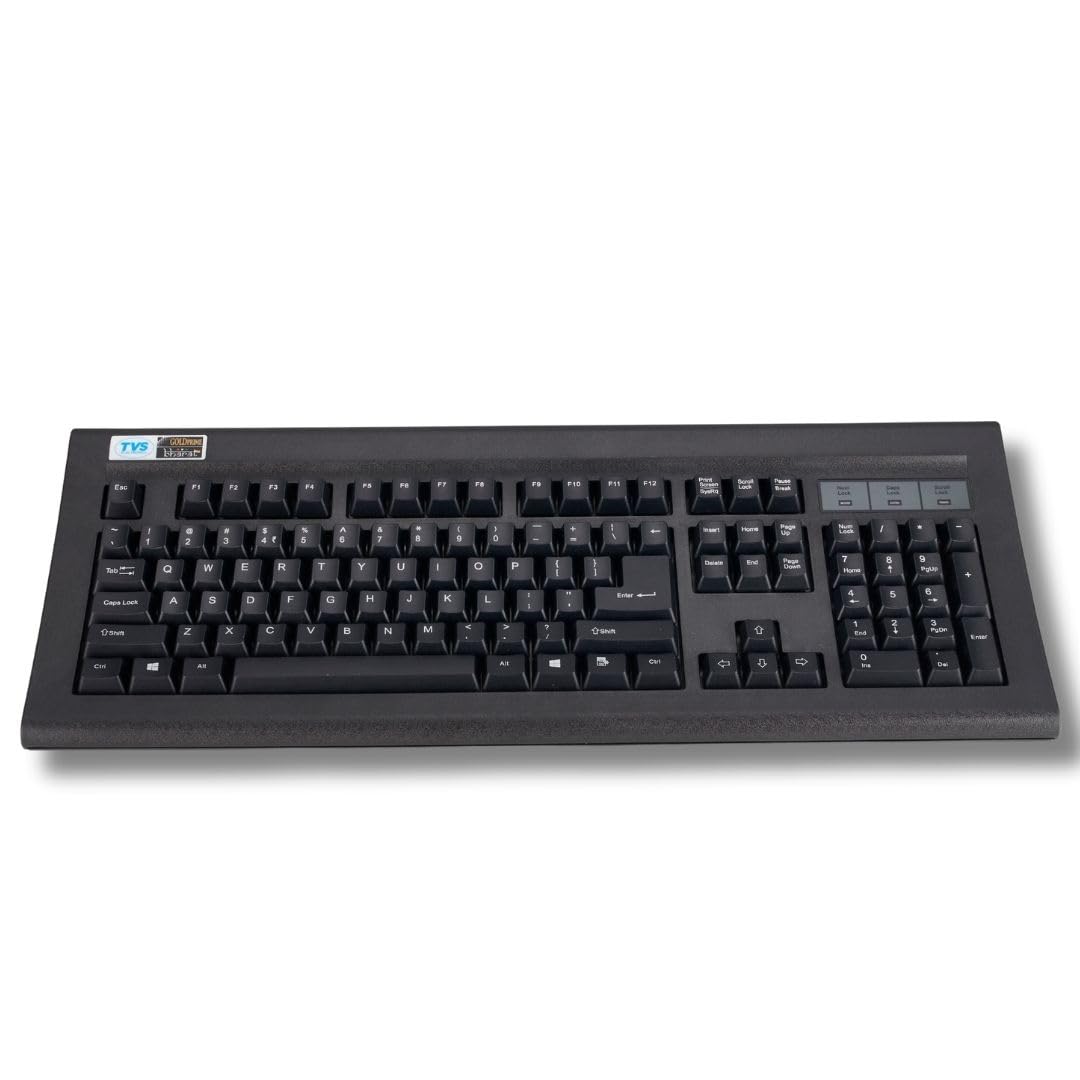 TVS ELECTRONICS Gold Prime Mechanical Wired Keyboard